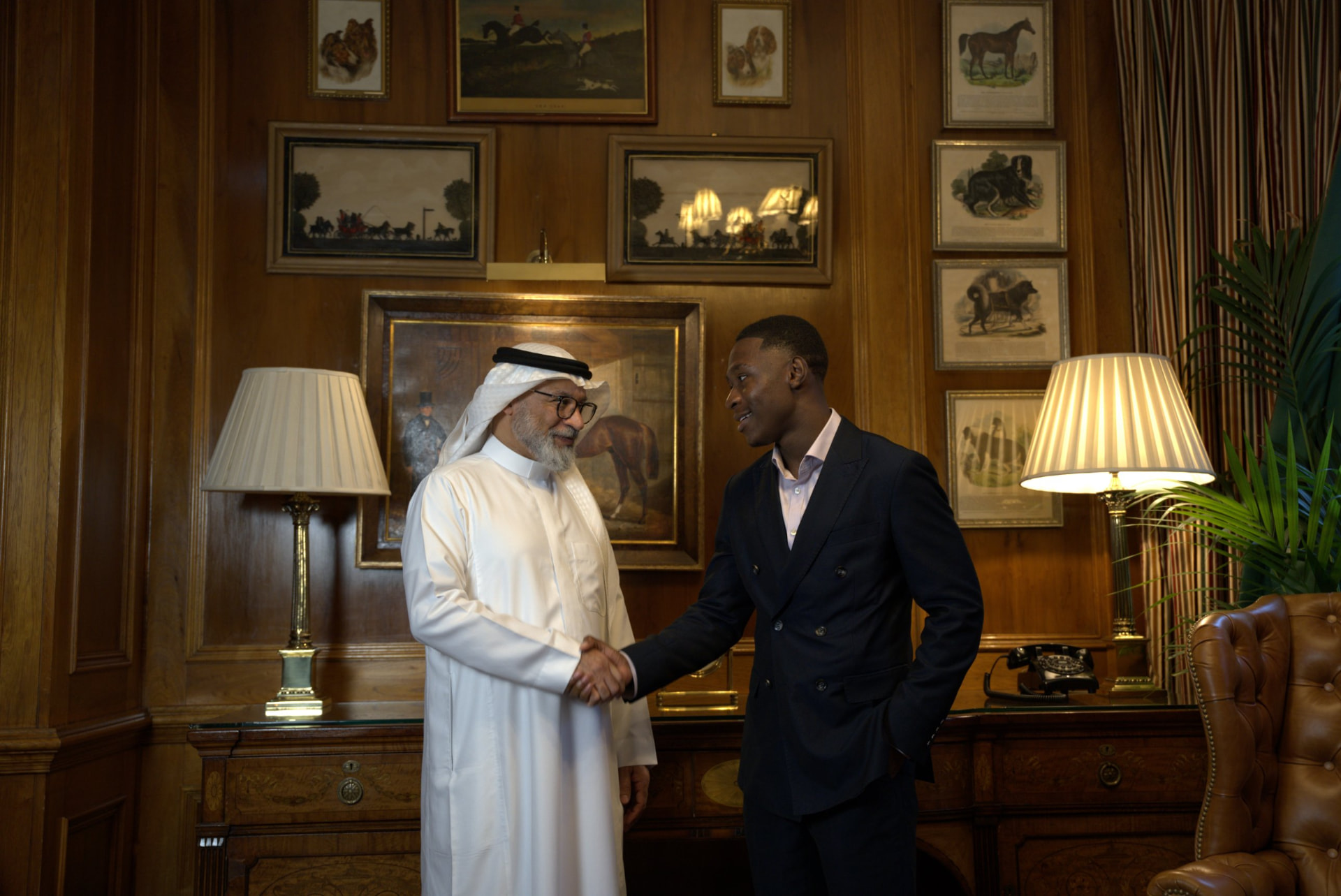 Wrotham Partners meeting with a Gulf investor